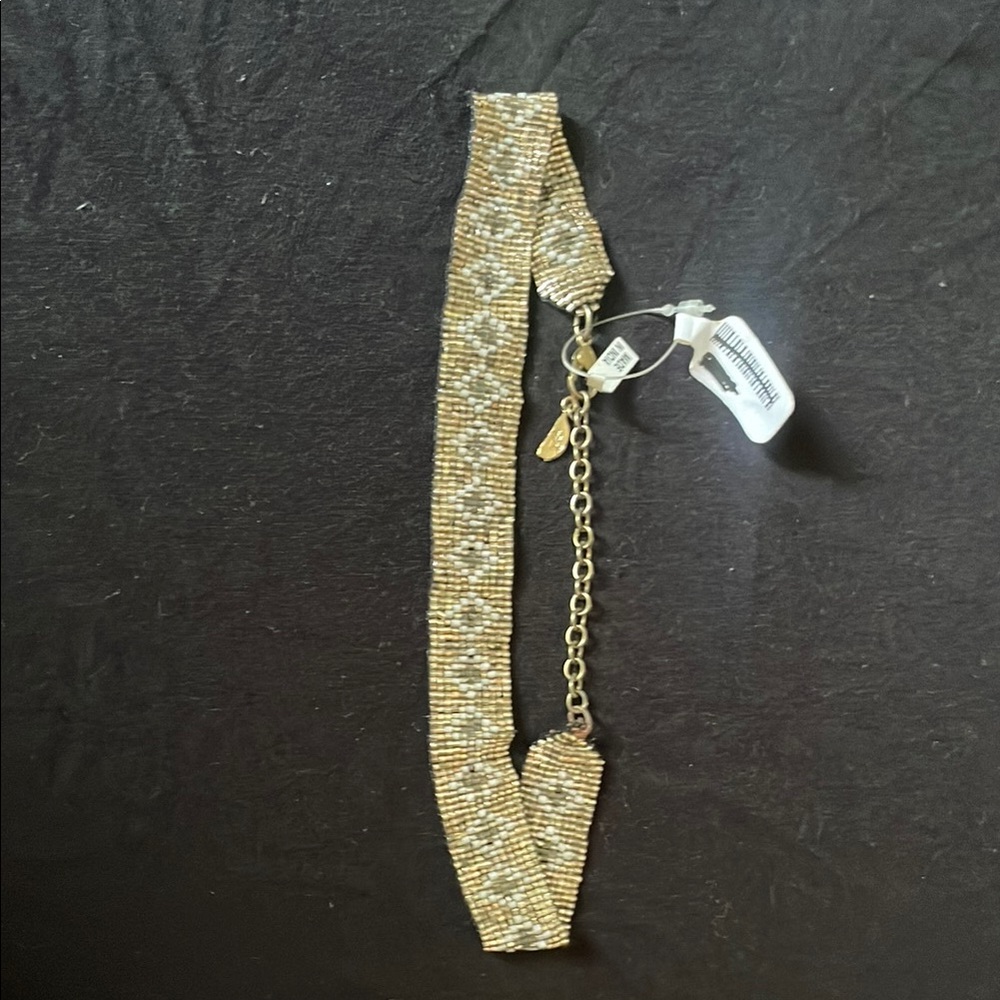 Elegant Gold Beaded Bracelet